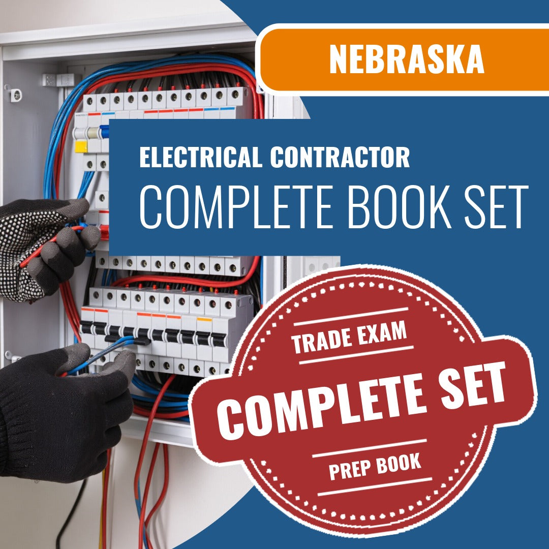 Nebraska Electrical Contractor Exam Book Package