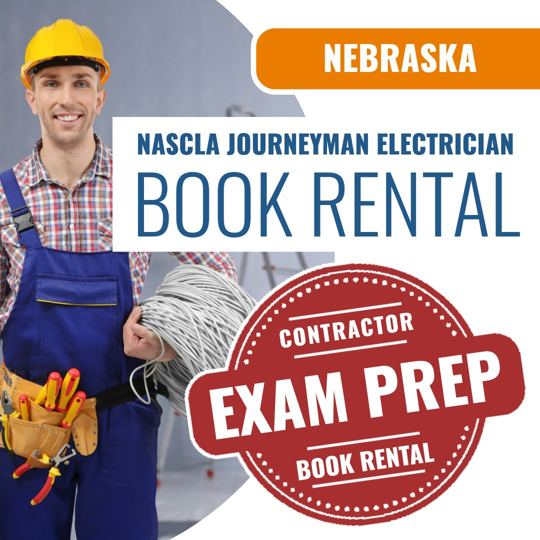 Nebraska NASCLA Journeyman Electrician - Books & Courses Rental Package