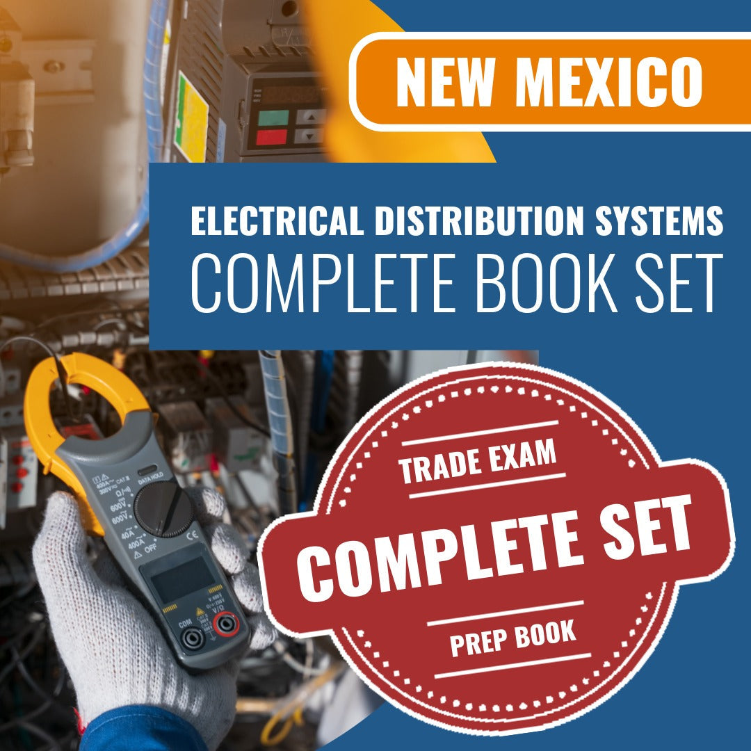 New Mexico Electrical Distribution Systems, including Transmission Lines Contractor EL-1  Exam Book Package