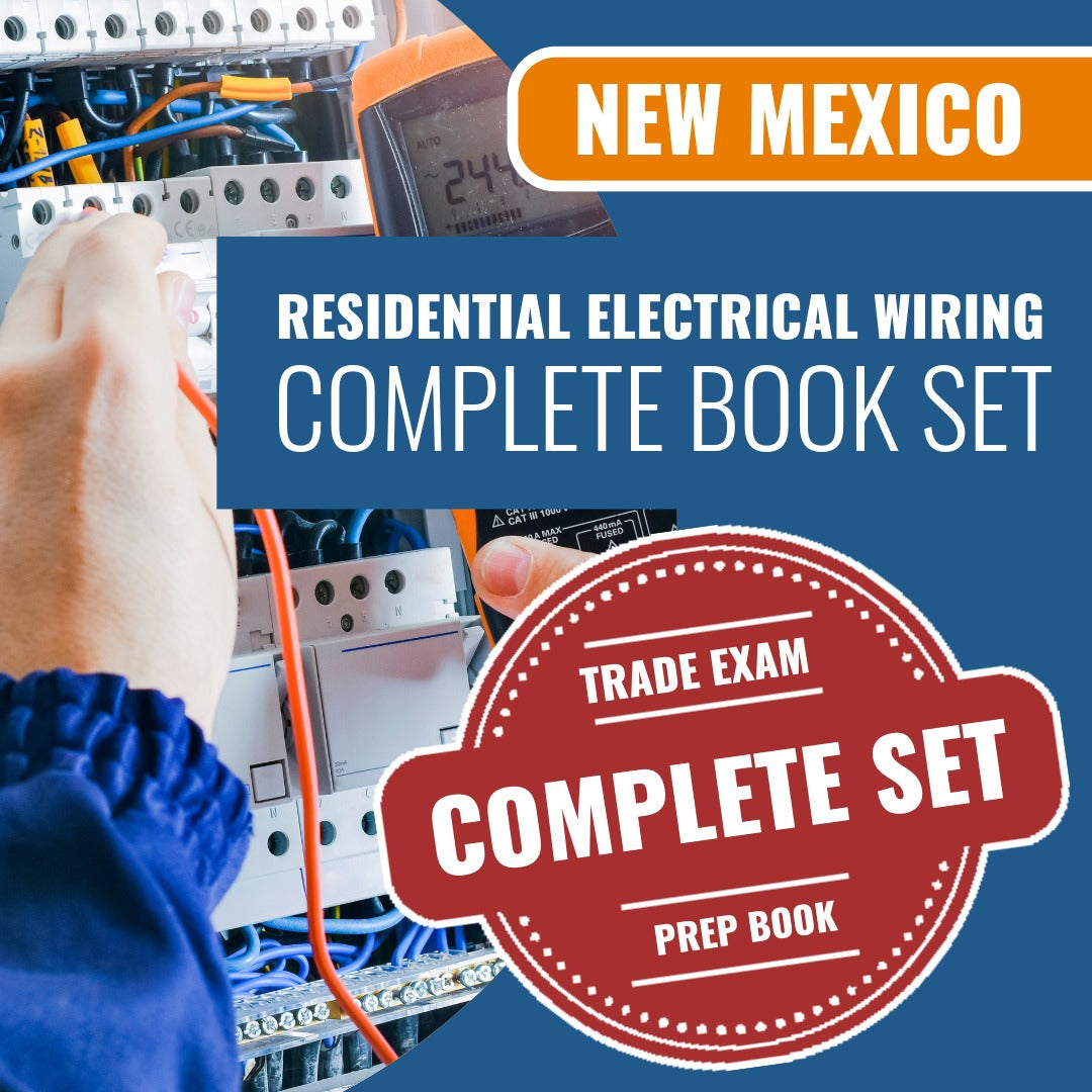 New Mexico Residential Electrical Wiring Contractor ER-1  Exam Book Package