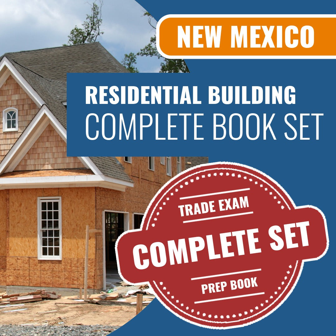 New Mexico Residential Building Contractor Part 1 GB-2 Exam Book Package