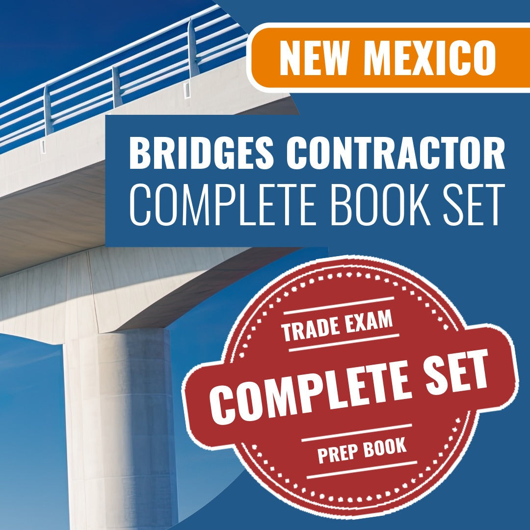 New Mexico Bridges Contractor GF-2 Exam Book Package