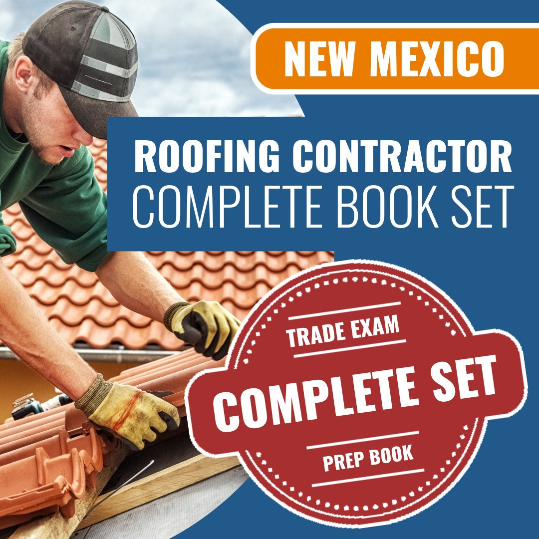 New Mexico Roofing Contractor GS-21 Exam Book Package