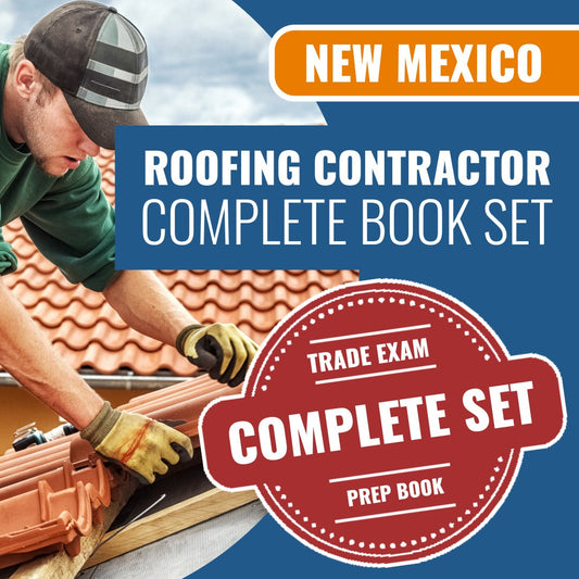 New Mexico Roofing Contractor GS-21 Exam Book Package