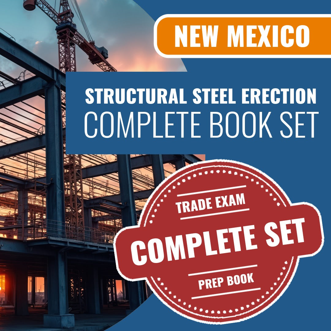 New Mexico Structural Steel Erection Contractor GS-24 Exam Book Package
