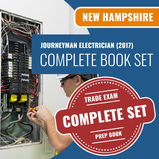 New Hampshire Journeyman Electrician (2017) Exam Book Package