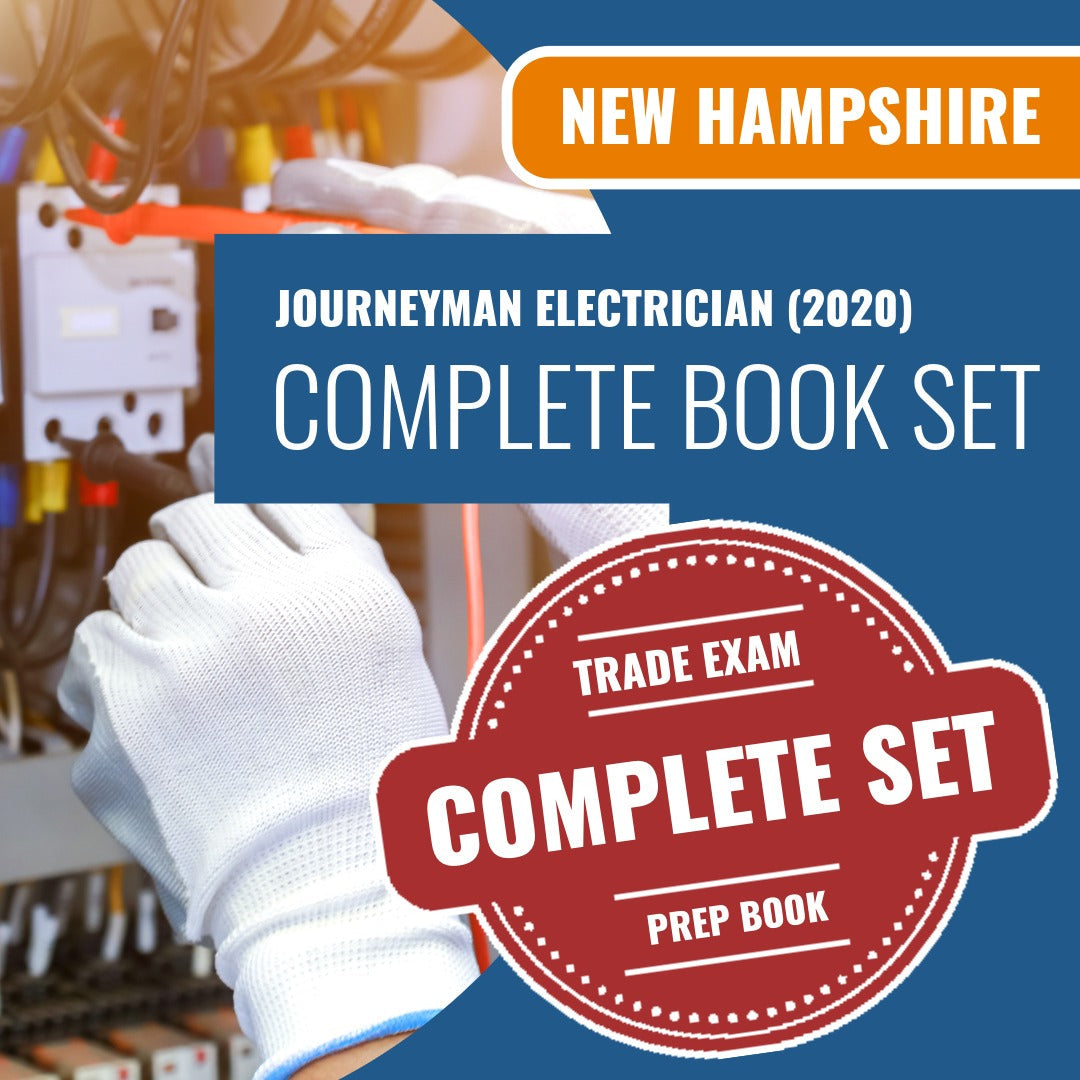 New Hampshire Journeyman Electrician (2020) Exam Book Package