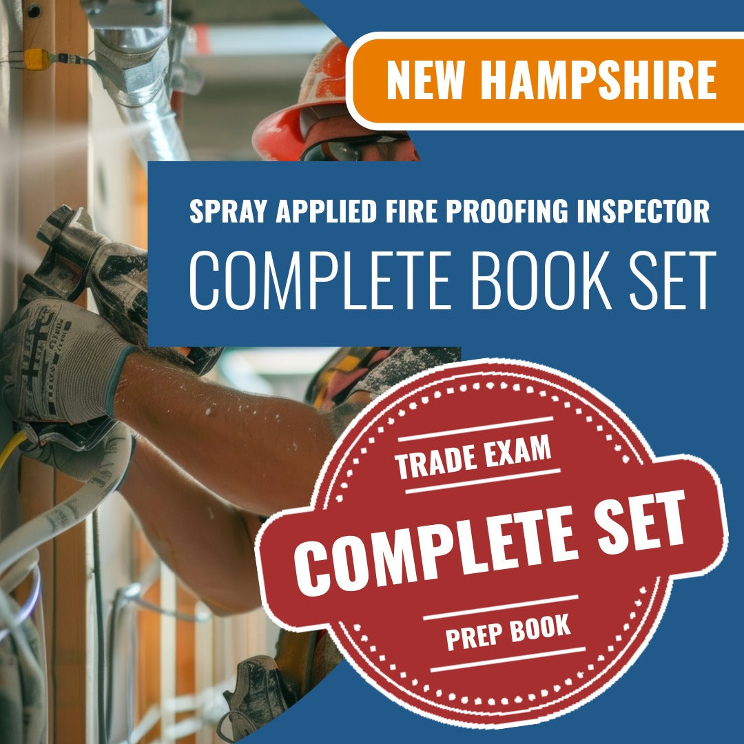 Keene New Hampshire Spray Applied Fire Proofing Special Inspector (ICC - 86MY) Exam Book Package