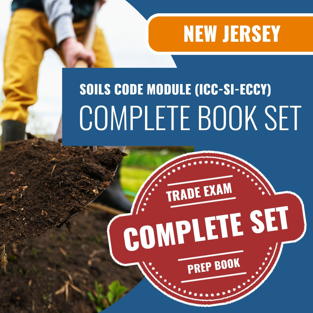 New Jersey Soils Code Module (ICC - SI - ECCY) Exam Book Package
