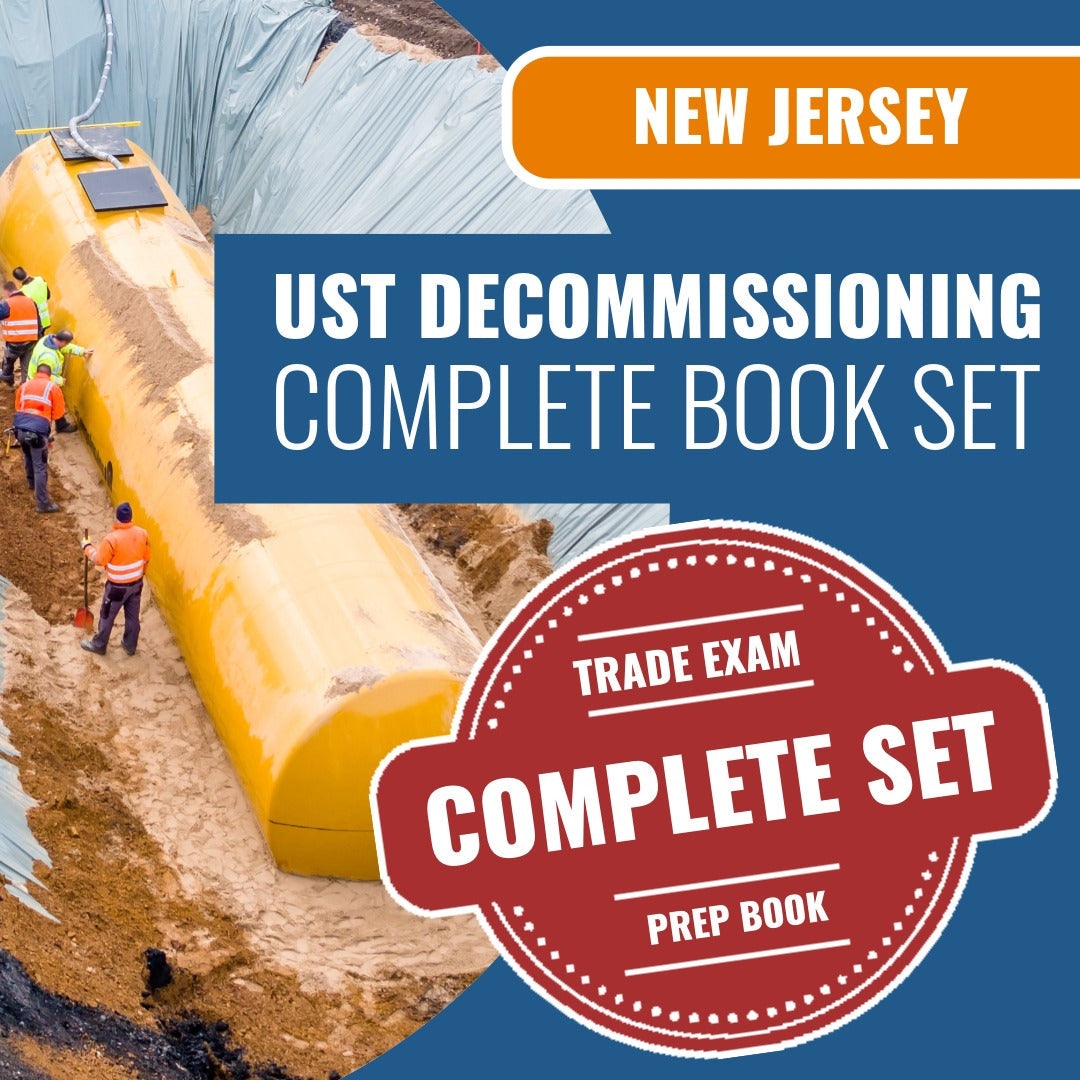 New Jersey UST Decommissioning - (ICC - U2) Exam Book Package