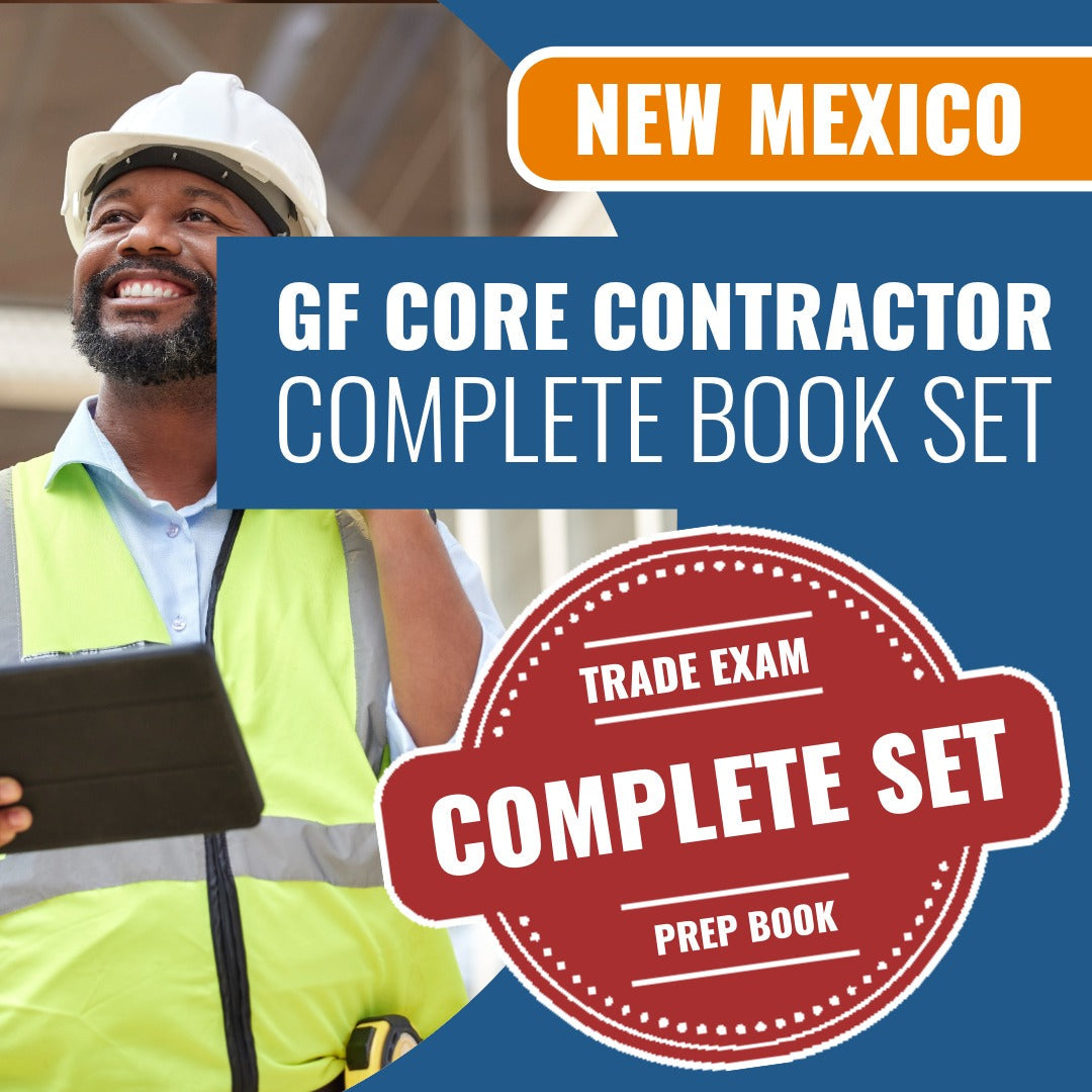 New Mexico Core Contractor GF Exam Book Package