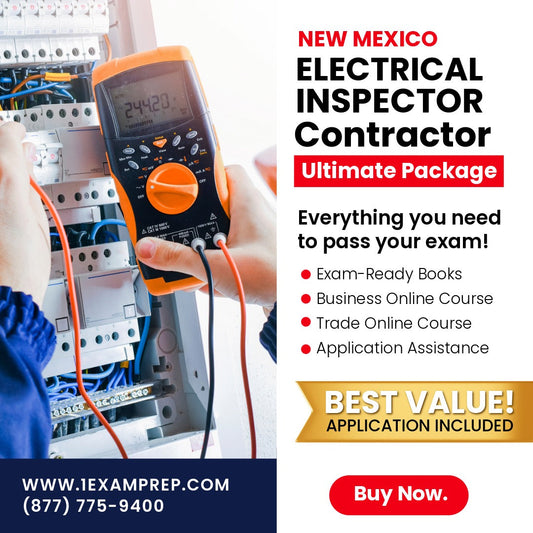 New Mexico Electrical Inspector (General) Ultimate Exam Prep Rental Package