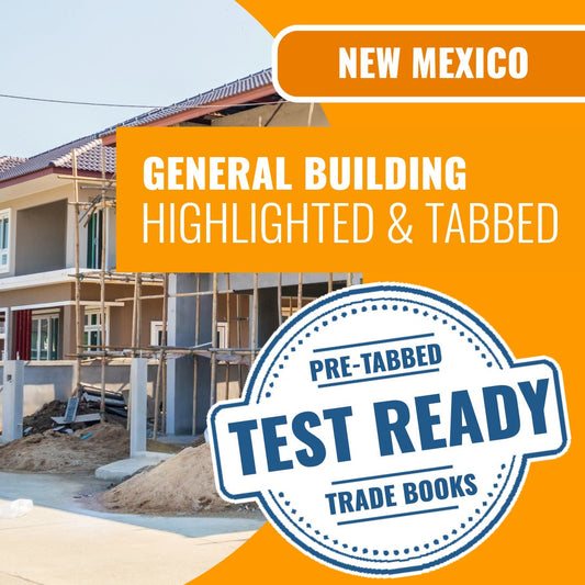 New Mexico General Building Inspector Highlighted & Tabbed Book Package