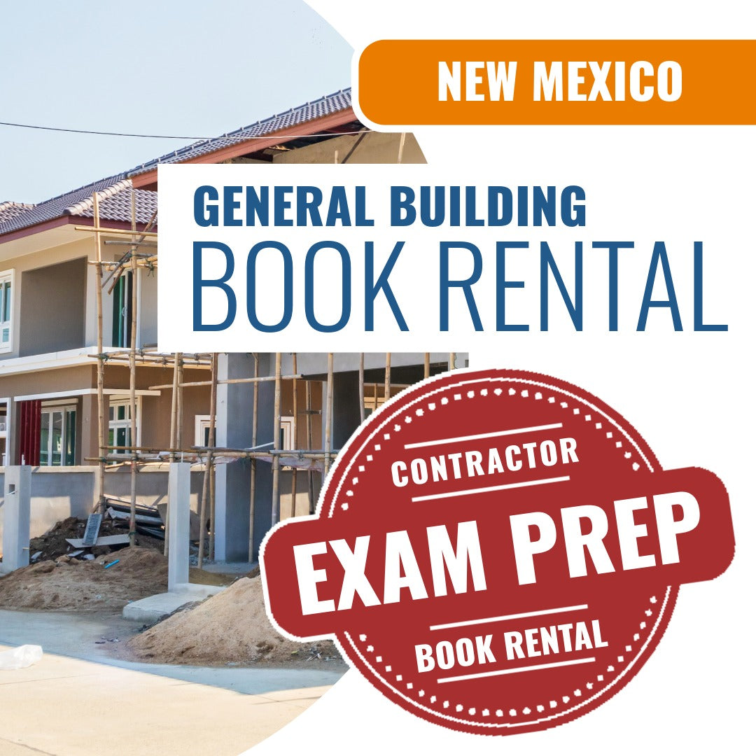 New Mexico General Building Inspector - Books & Courses Rental Package