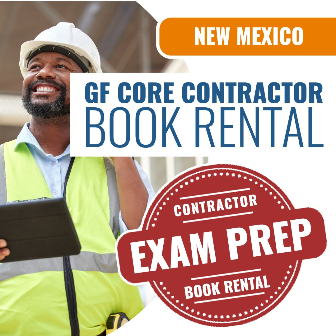 New Mexico Core Contractor GF - Books & Courses Rental Package