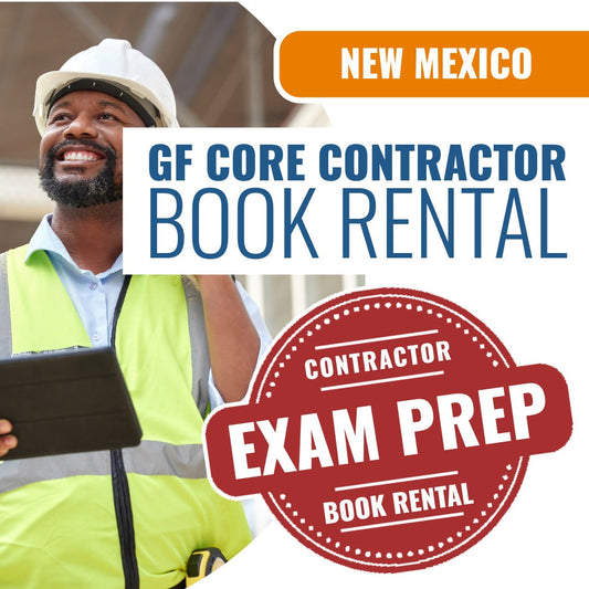 New Mexico Core Contractor GF - Books & Courses Rental Package