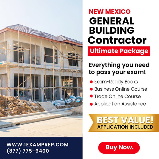 New Mexico General Building Inspector Ultimate Exam Prep Rental Package