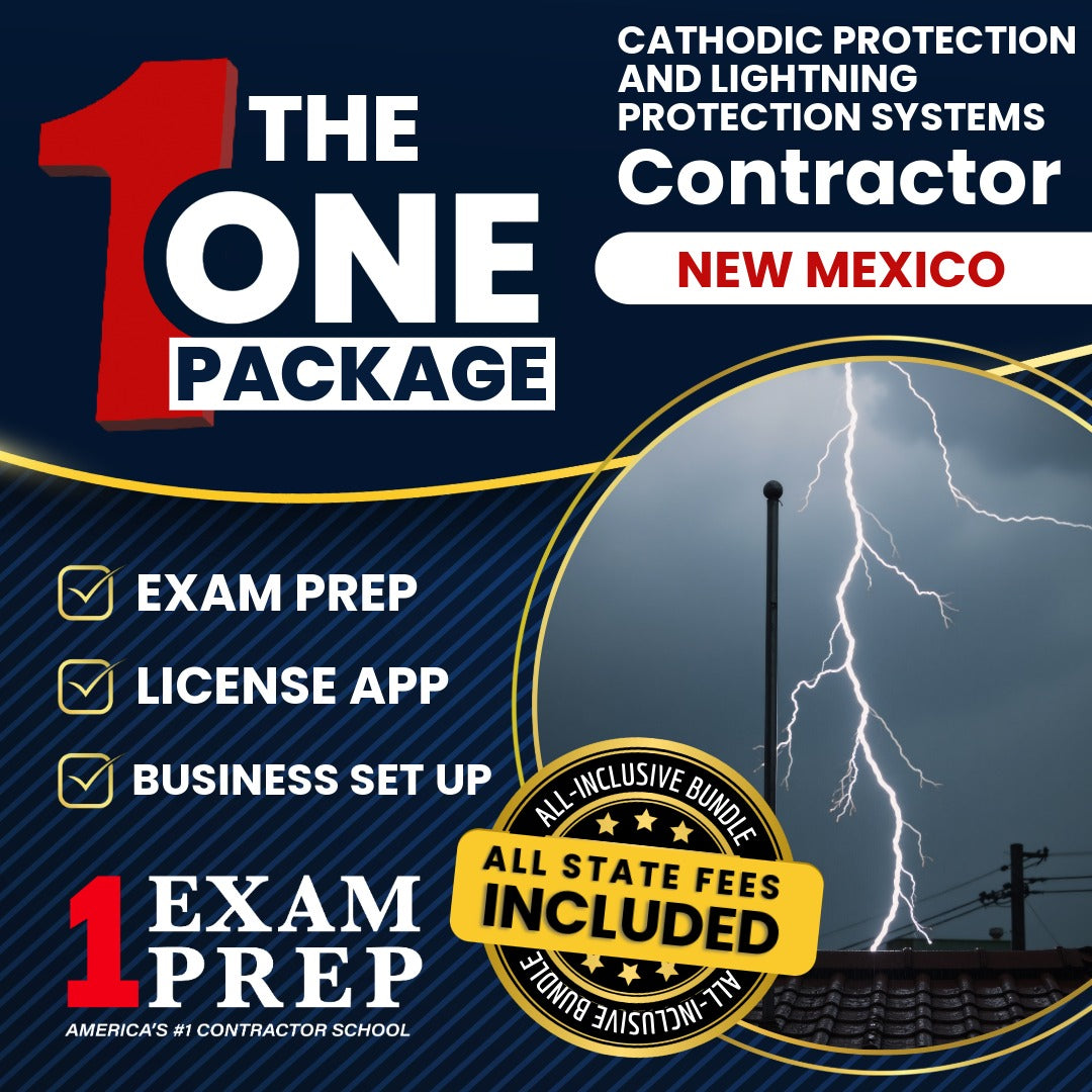The 1 Package: All-Inclusive New Mexico Cathodic Protection and Lighting Protection Systems Contractor (ES-2) Exam, Licensing & Business Setup Solution