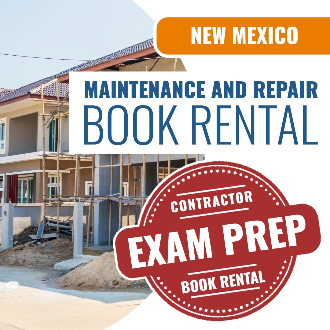 New Mexico Maintenance and Repair Contractor GA-2 - Books & Courses Rental Package