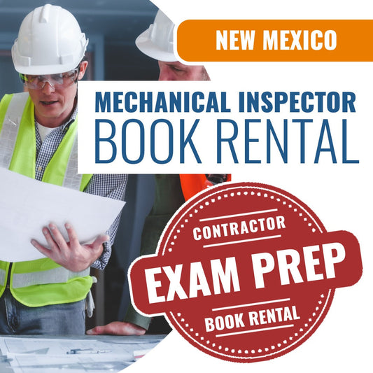 New Mexico Mechanical Inspector - Books & Courses Rental Package