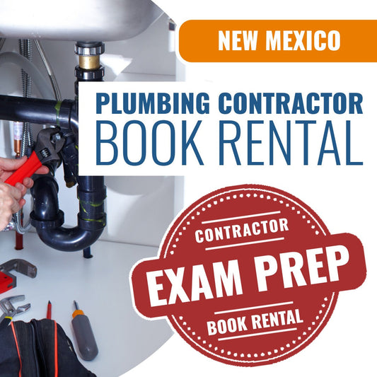 New Mexico Plumbing Contractor (MM-1) - Books & Courses Rental Package