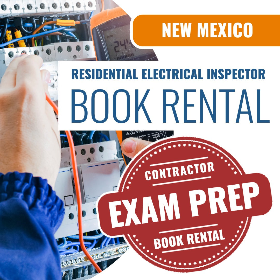 New Mexico Residential Electrical Inspector - Books & Courses Rental Package
