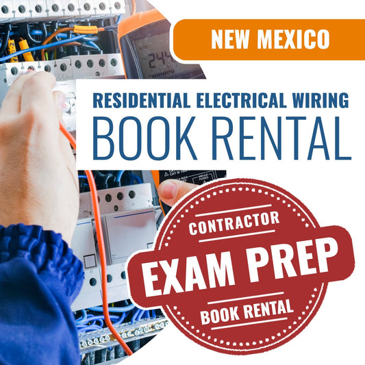 New Mexico Residential Electrical Wiring Contractor (ER-1) - Books & Courses Rental Package