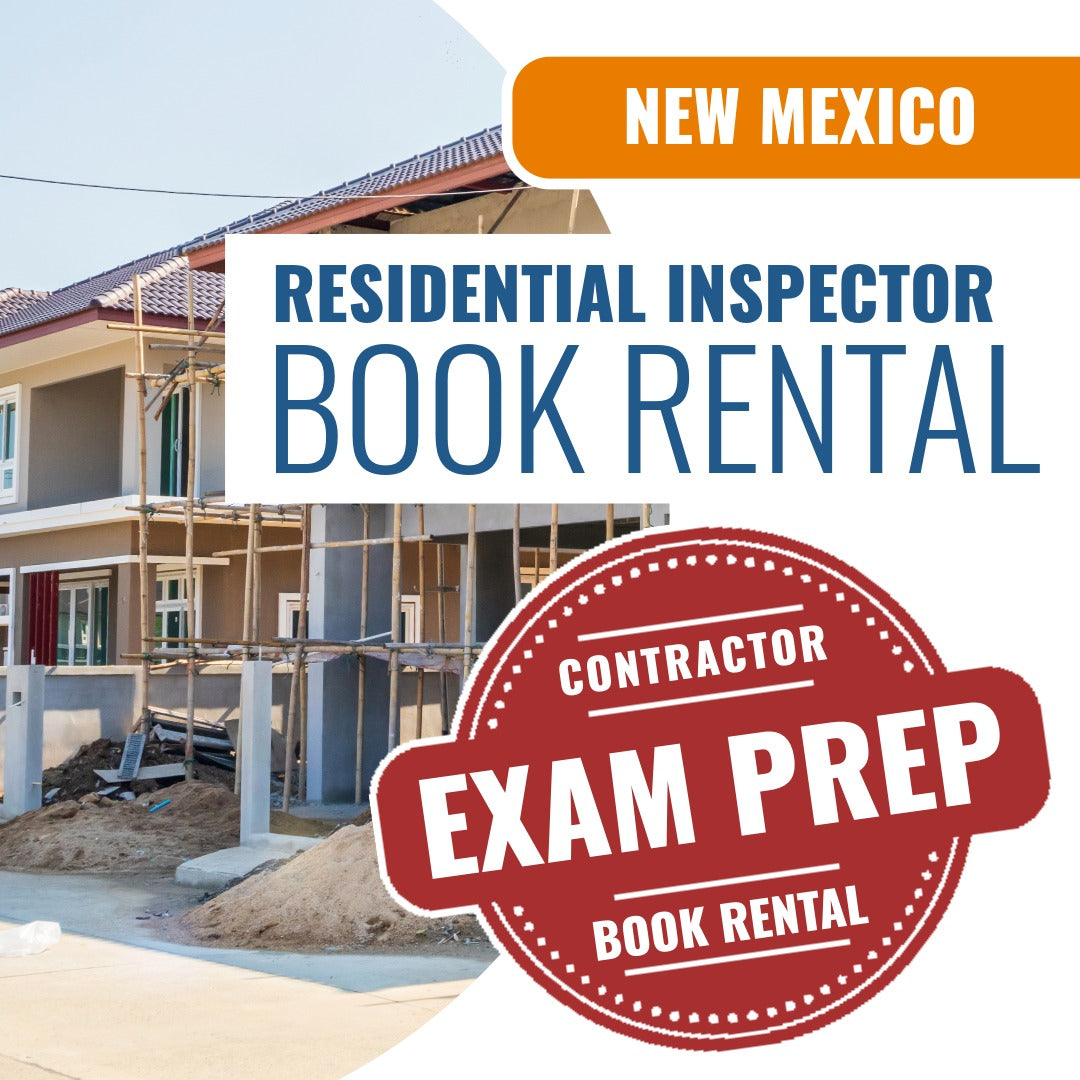 New Mexico Residential Inspector - Books & Courses Rental Package