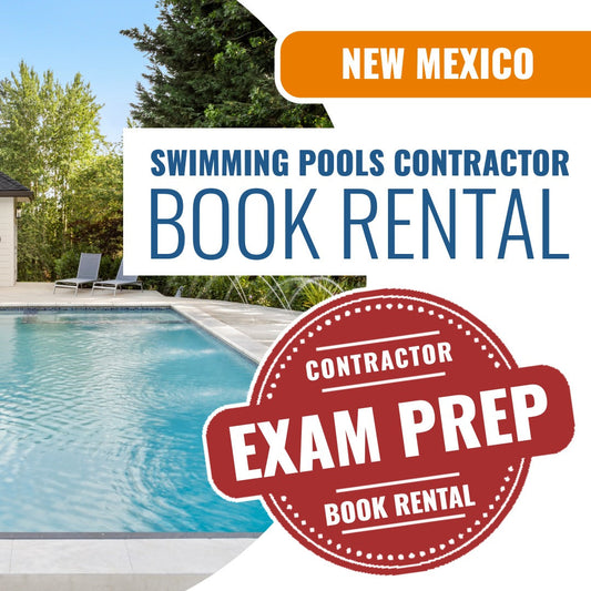 New Mexico Swimming Pools Contractor (GS-25) - Books & Courses Rental Package