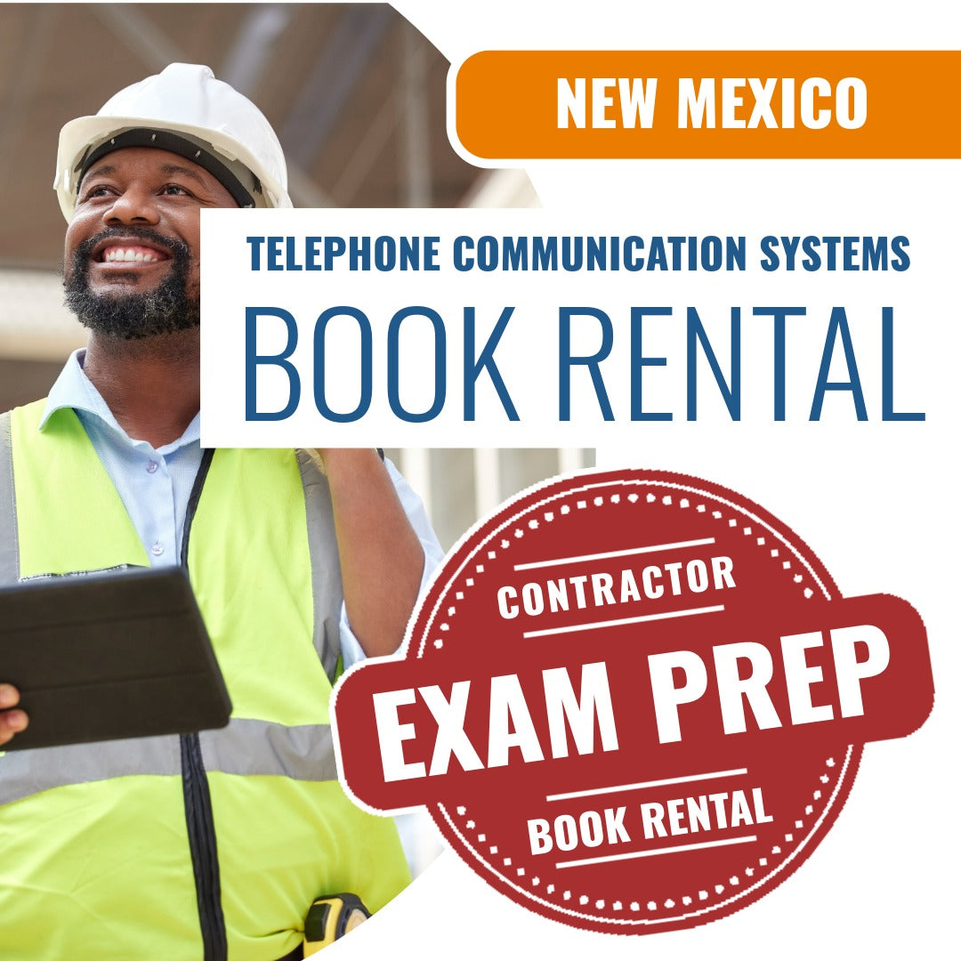 New Mexico Telephone Communication Systems and Telephone Interconnect Systems Contractor ES-7 - Books & Courses Rental Package