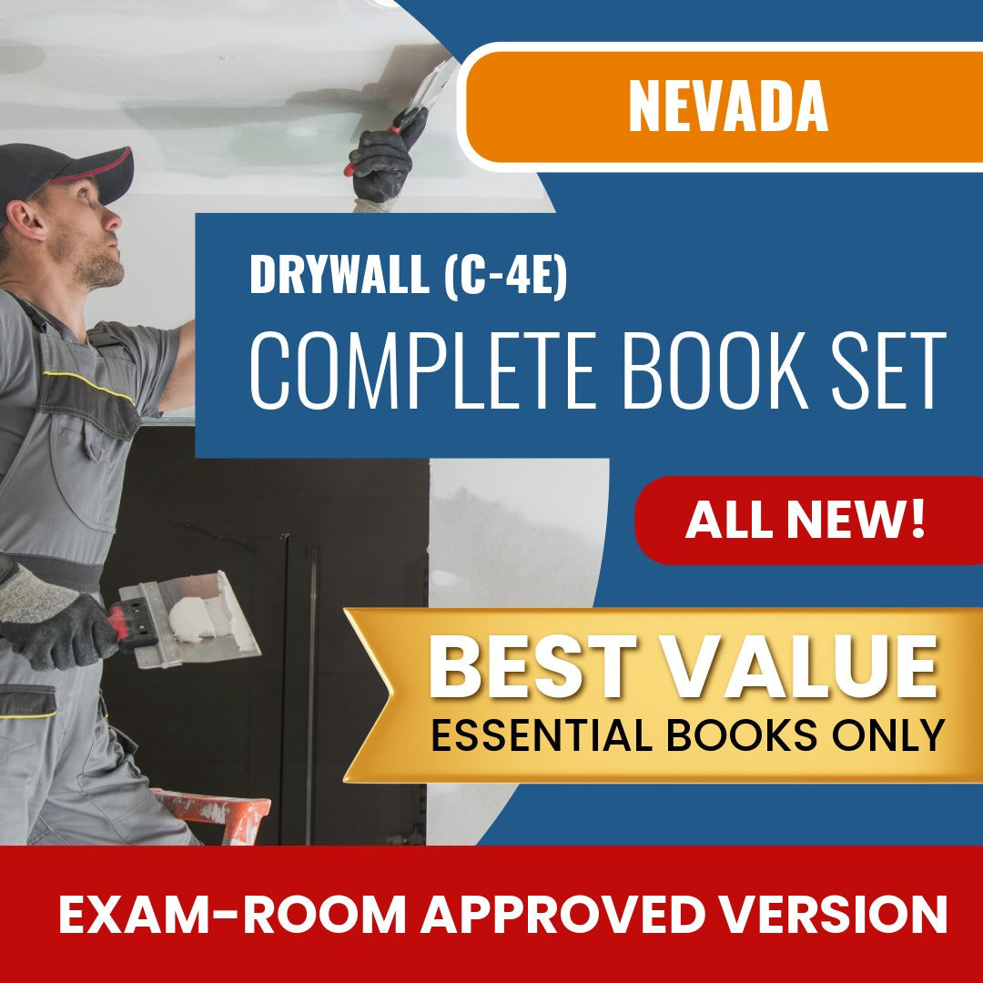 Nevada Drywall Contractor (C-4E) Books Allowed into Exam Package