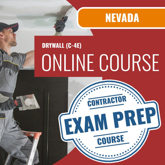 Nevada Drywall Contractor (C-4E) Exam - Online Exam Prep