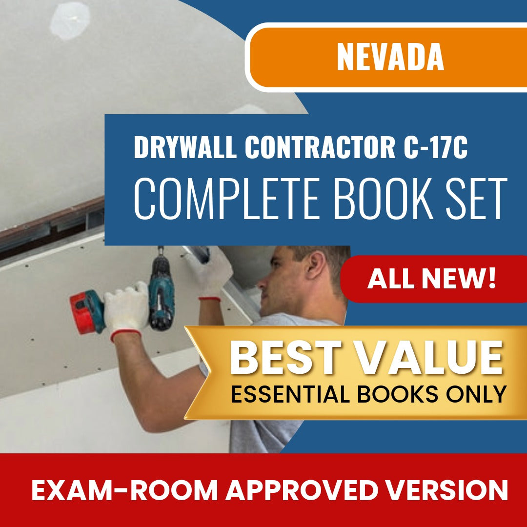 Nevada Drywall Contractor (C-17C) Books Allowed into Exam Package