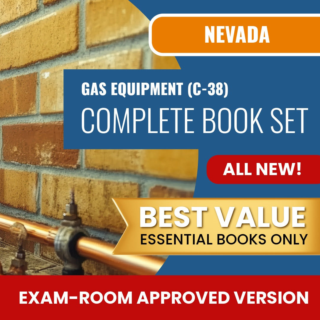 Nevada Gas Equipment Contractor (C-38) Books Allowed into Exam Package
