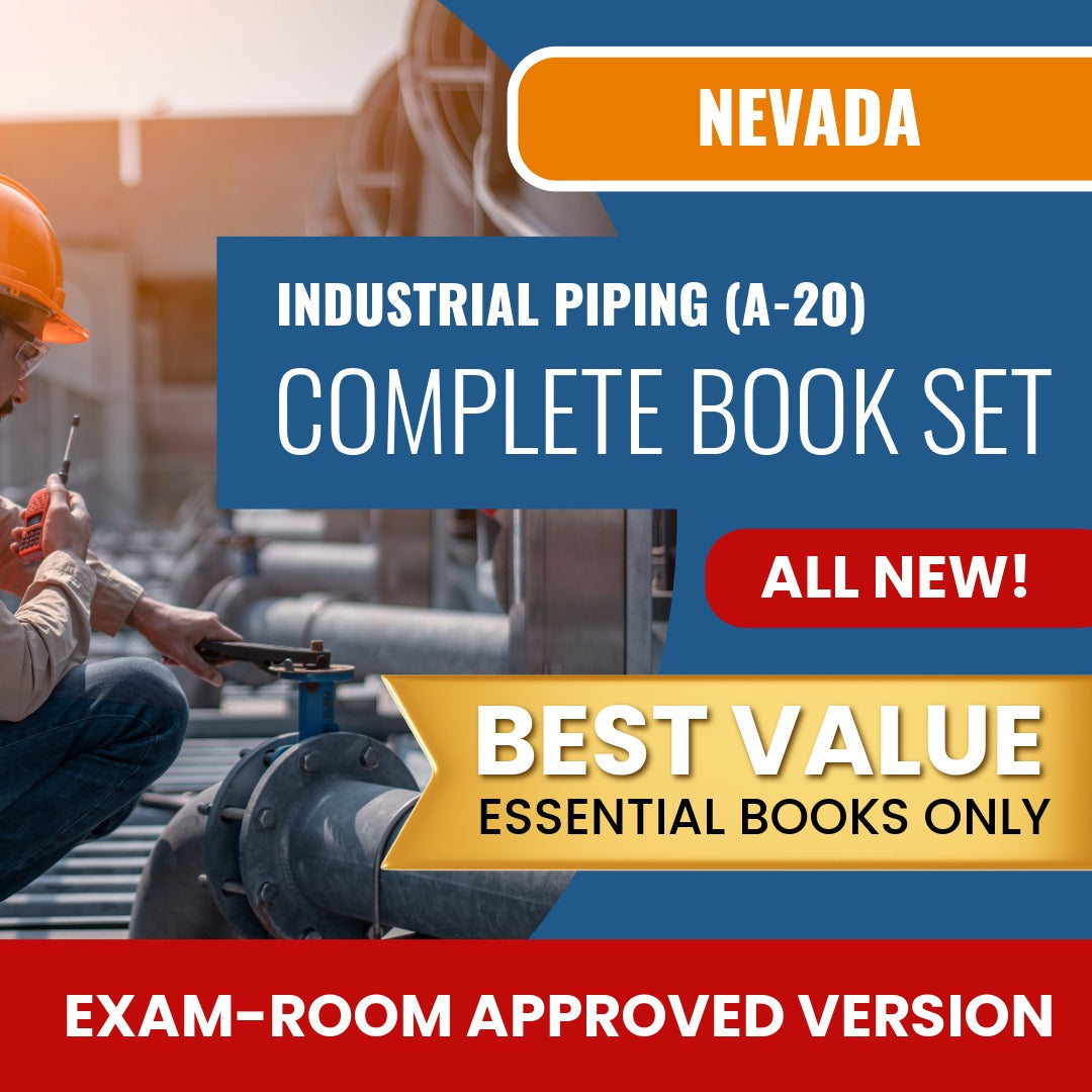 Nevada Industrial Piping Contractor (A-20) Books Allowed into Exam Package