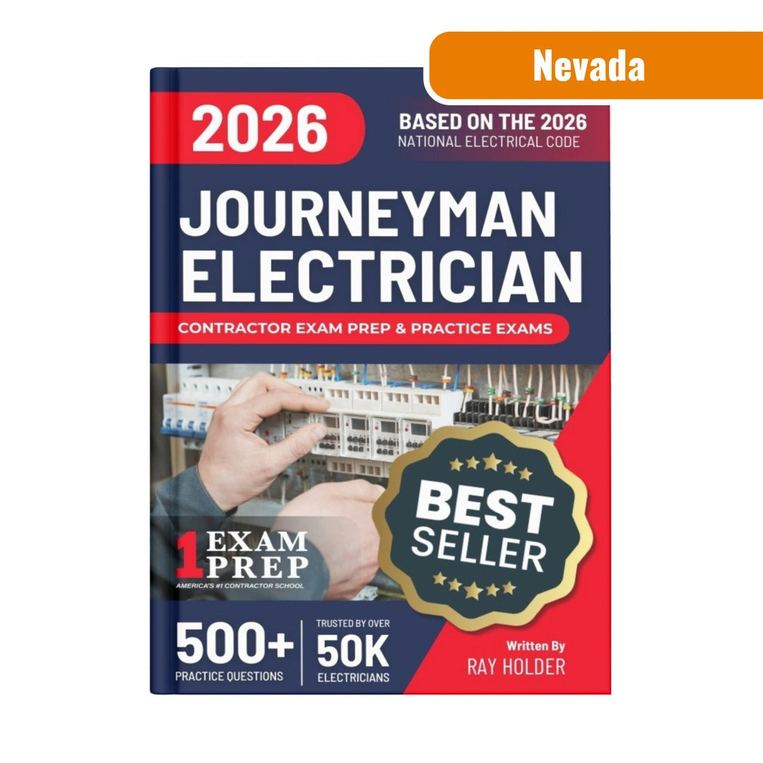 Nevada 2026 Journeyman Electrician Exam Prep and Study Guide: 12 Practice Exams +2 Full Final Exams: Trusted by 50k Electricians