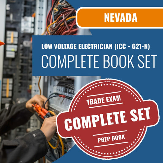 Nevada Low Voltage Electrician (ICC - G21-N) Exam Book Package