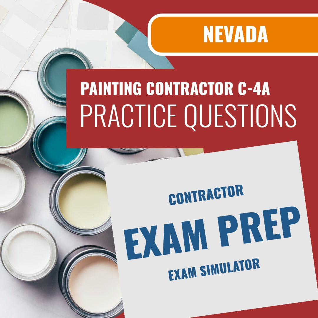 Nevada Painting Contractor (C-4A) Exam - Online Practice Questions