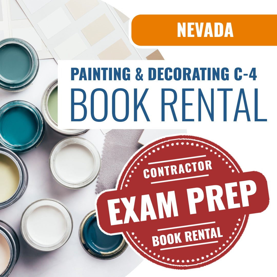 Nevada Painting and Decorating Contractor (C-4) - Books & Courses Rental Package