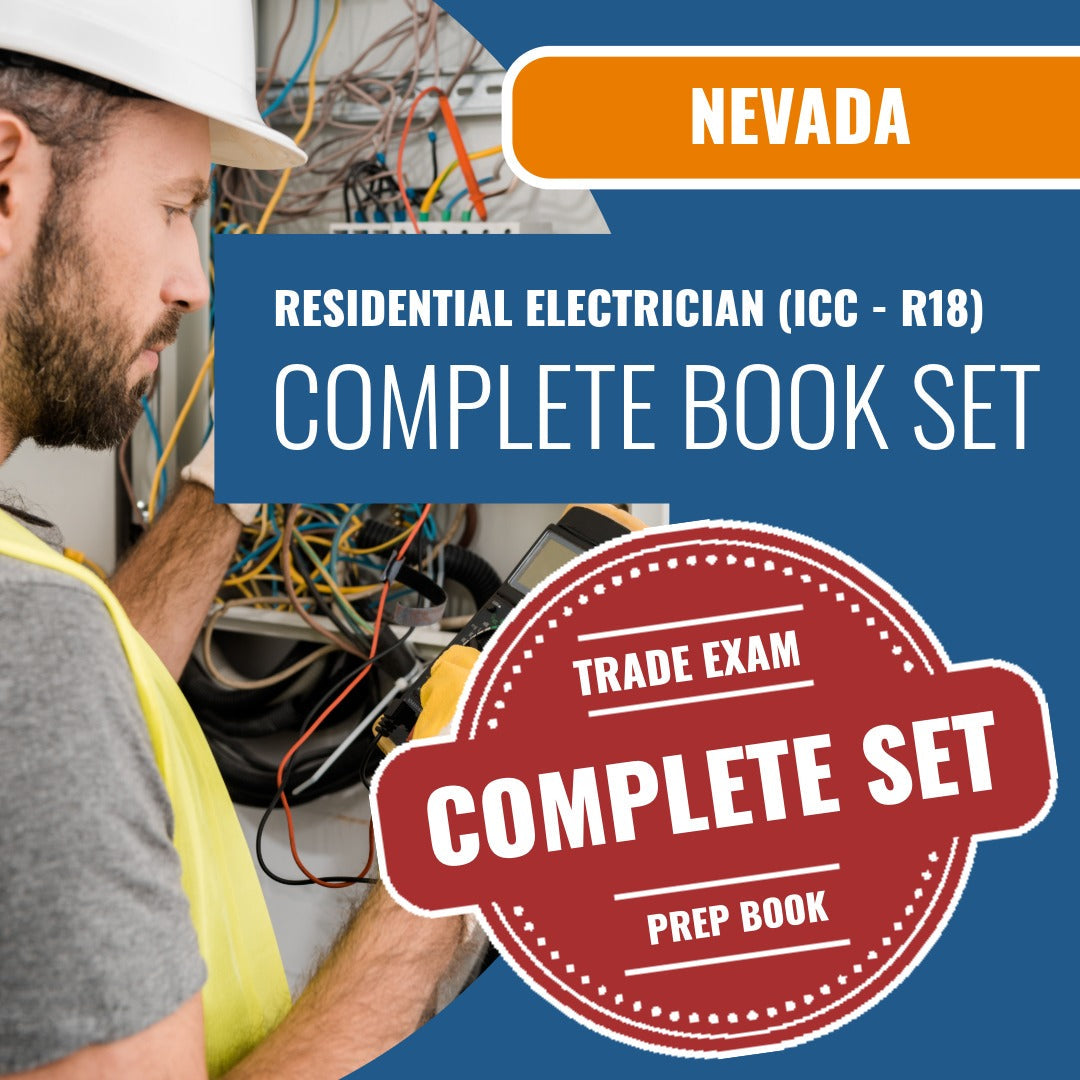 Nevada Residential Electrician (ICC - R18) Exam Book Package