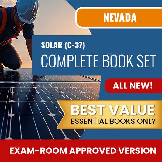 Nevada Solar Contractor (C-37) Books Allowed into Exam Package