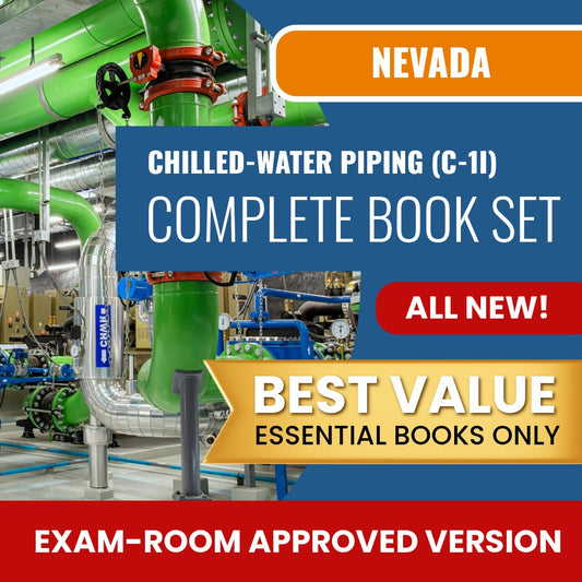 Nevada Chilled-Water Piping Contractor (C-1I) Books Allowed into Exam Package