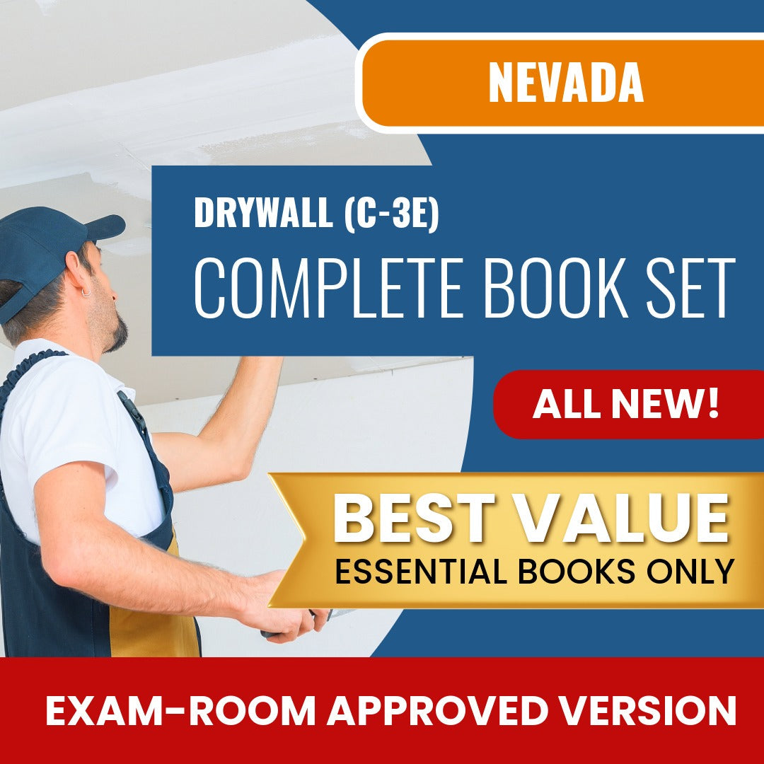 Nevada Drywall Contractor (C-3E) Books Allowed into Exam Package