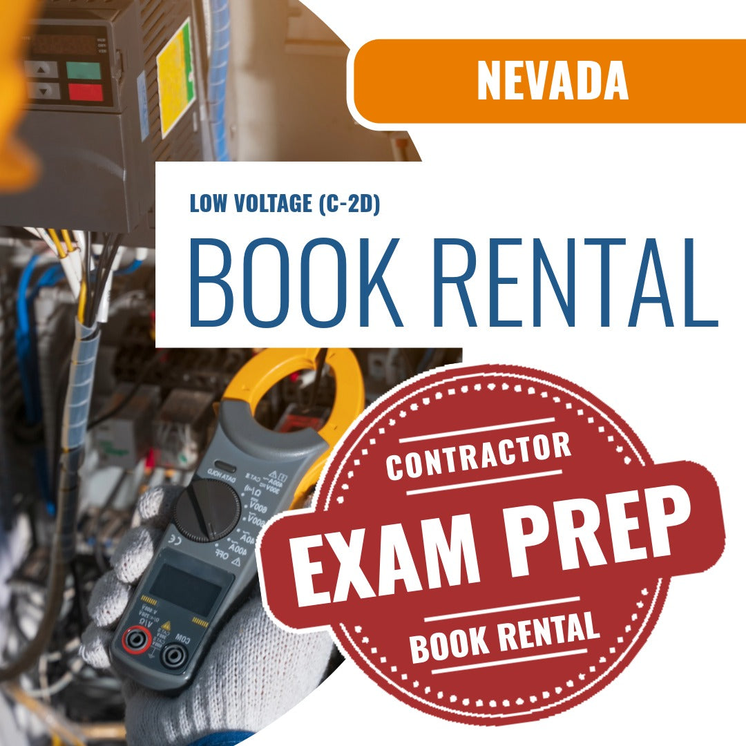 Nevada Low Voltage Contractor (C-2D) - Books & Courses Rental Package