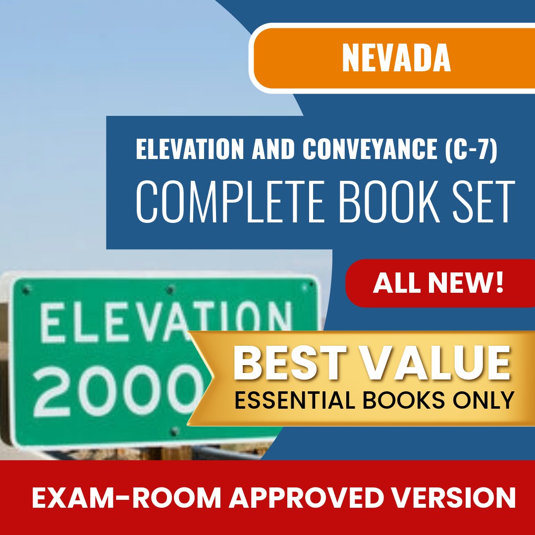 Nevada Elevation And Conveyance Contractor (C-7) Books Allowed into Exam Package