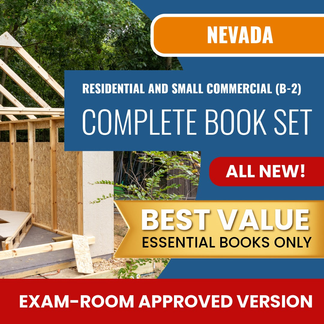 Nevada Residential And Small Commercial (B-2) Books Allowed into Exam Package