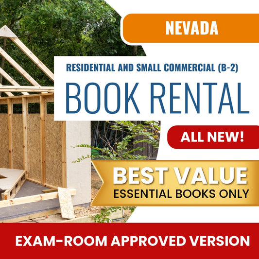 Nevada Residential And Small Commercial (B-2) - Books & Course Rental - Exam Room Approved