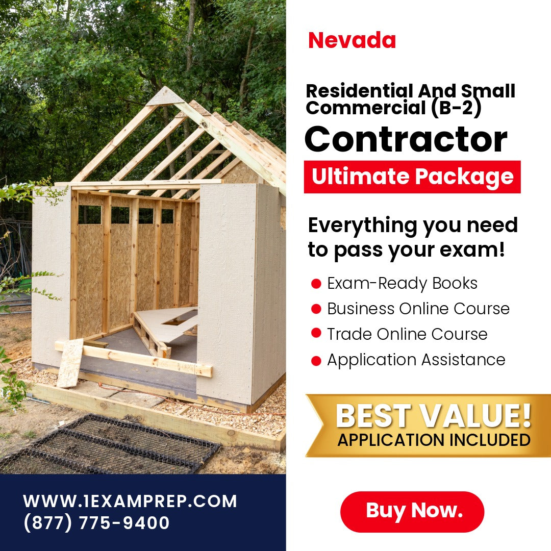 Nevada Residential And Small Commercial (B-2) Ultimate Exam Prep Rental