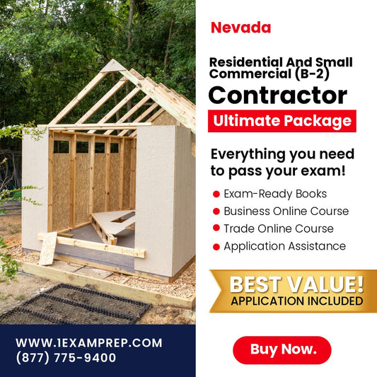 Nevada Residential And Small Commercial (B-2) Ultimate Exam Prep Rental