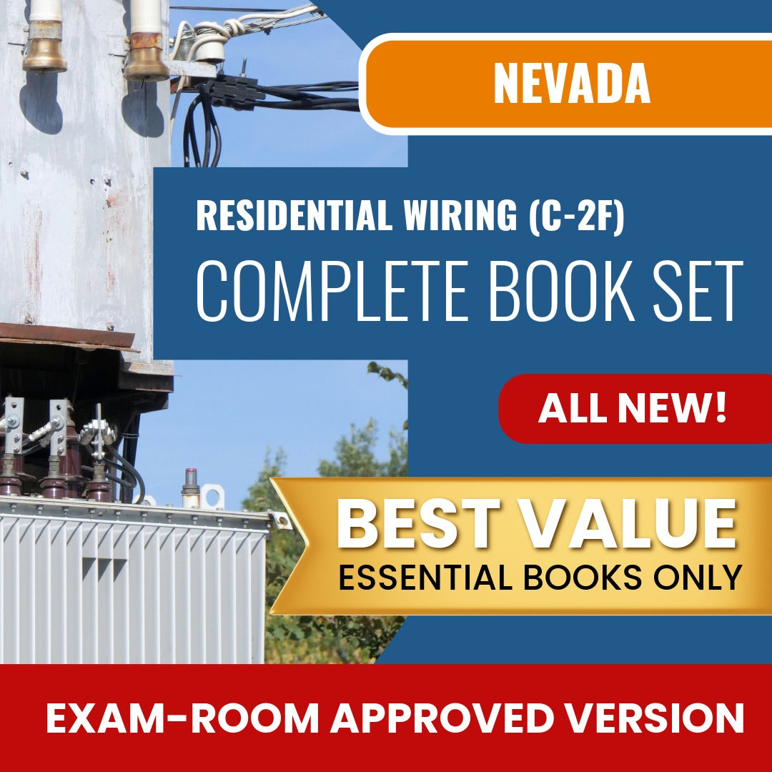 Nevada Residential Wiring Contractor (C-2F) Books Allowed into Exam Package